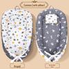 Pure Cotton Portable Anti-Pressure Baby Pillow & Bed Nest