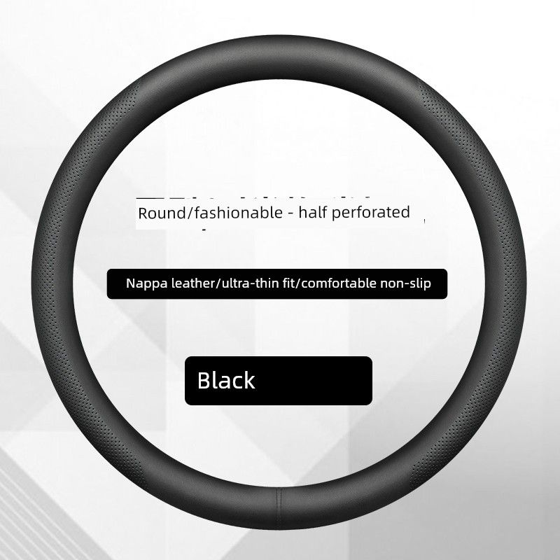 Car Steering Wheel Cover, Car Handle Cover for Civic, Accord, Xrv, Vezel, Fit, Crown, Crv, Lingshi, Inspire