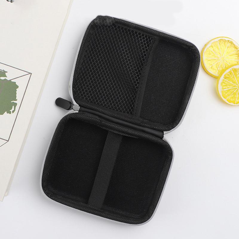 Eva Portable Earphone Storage Bag Usb Data Cable Charger Organizer Bag Charger U Disk Harddisk Shockproof Protective Cover