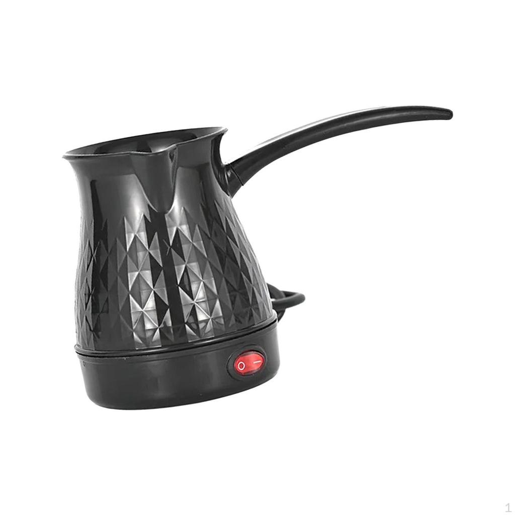 Electric Turkish Coffee Pot US Adapter 600ml 600W Maker Water Kettle for Restaurant Home