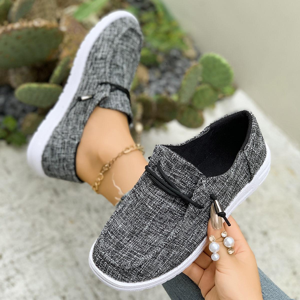 Anti-slip Shoes, Single Shoes, Casual Shoes, Retro New Style Shoes, Large Size 36