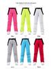 Unisex Winter Windproof Ski Bib Pants - Warm & Thickened for Outdoor Snowboarding