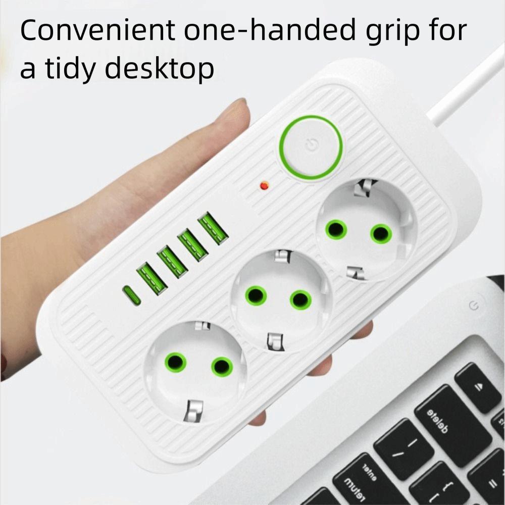 Quick Charge Multitap Socket USB Type C Electrical Power Strip Electrical Socket  AC Power