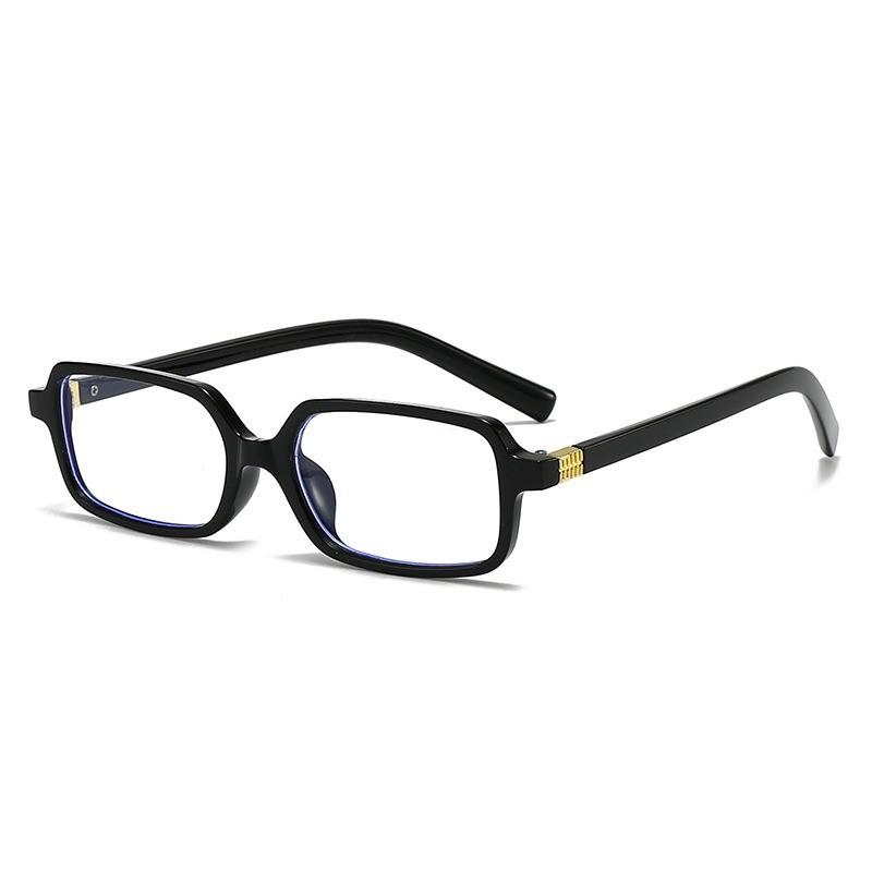 

Women Black White Minimalist Glasses Lightweight Durable Frame Sports Outdoor Casual Wear Versatile Eyewear