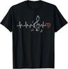 Music Heartbeat Clothing for Music Lovers TShirt Unisex T-Shirt