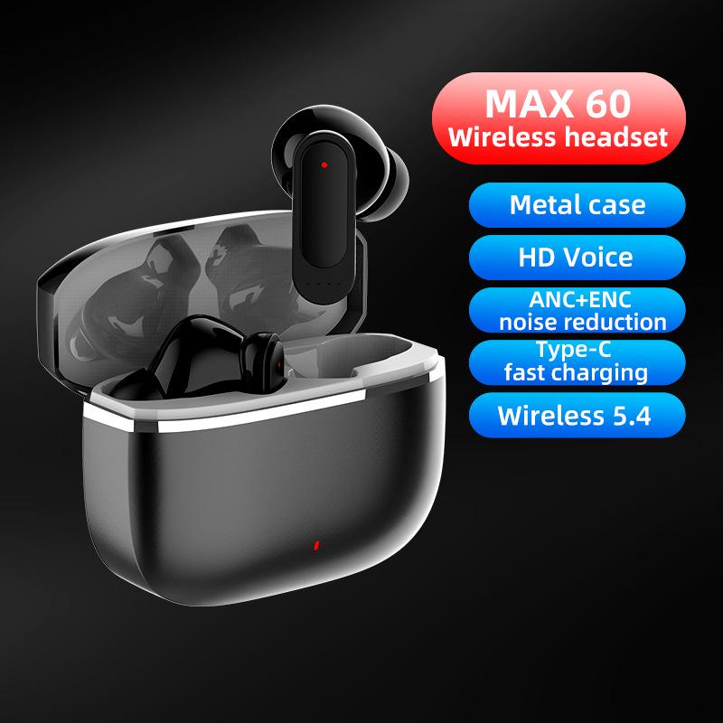 Wireless Noise-Cancelling Bluetooth Earbuds with HD Music & Long Battery Life