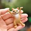 Earphone Bracket Convenient Practical Organizer Trending Dancing Cat Storage Set Toy Fun Funny Gifts Innovative Home Decoration