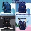 Oxford Cloth Kids School Backpack With Breathable Ergonomic Straps For Middle School Boys And Girls