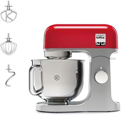 Küchenmaschine - KENWOOD kMix KMX750RD - Metallgehäuse - Rot - 6 Geschwindigkeiten - 1000 W - 5 L Edelstahlschüssel