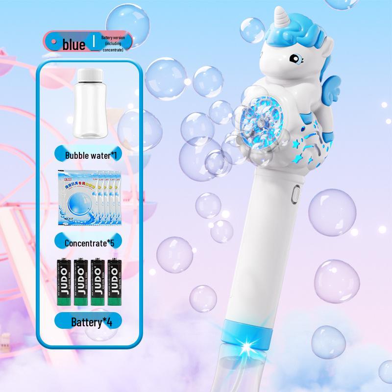 Capybara Bubble Wand: Automatic Light-Up Bubble Gun for Outdoor Parent-Child Fun