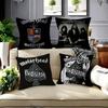 Rock Band MMotorhead Kissenbezüge Cartoon Sofa Dekoration Zuhause Zweiseitiger Druck Kurzer Plüsch Niedlicher Kissenbezug