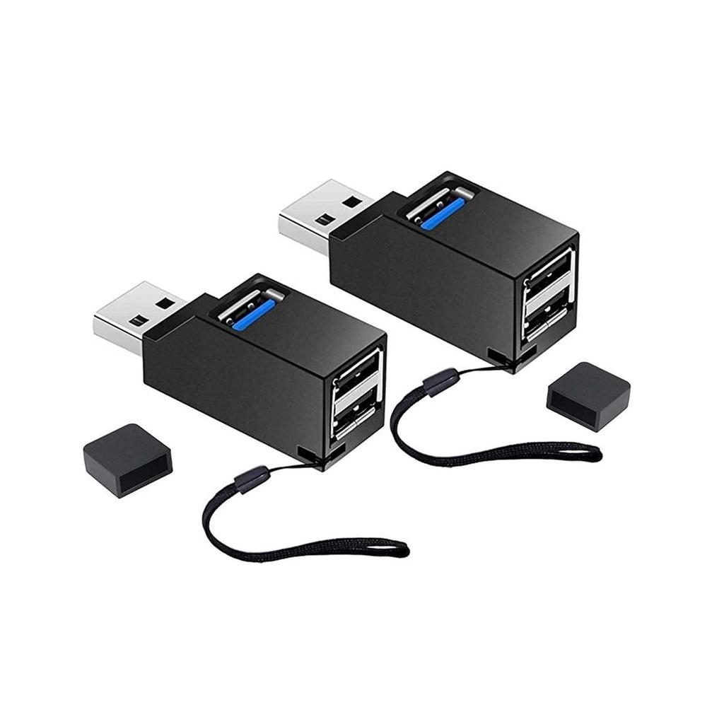 YFFSFDC USB USB USB Combo USB Port Expansion High Pack of 2 Hub, 3-Port 3.0 + 2.0 Hub, Ultra-Compact, Bus-Powered, Hub, Speed, Lightweight, Compact,