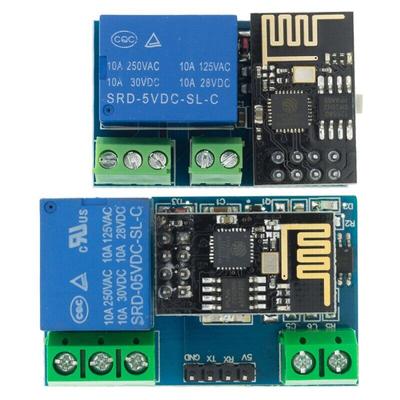 Module relais WiFi 5 V ESP8266 ESP-01 ESP-01S, télécommande pour maison connectée, application mobile, module WiFi sans fil pour Arduino