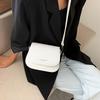 Fashiable and Versatile Crossbody Bags, Simple Solid Color Women's Leather Bag, Suitable for Commuting and Banquets