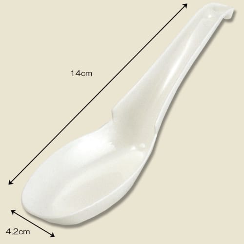 Heiko Renge Spoon, White, Rose, Pack of 500 #4636714