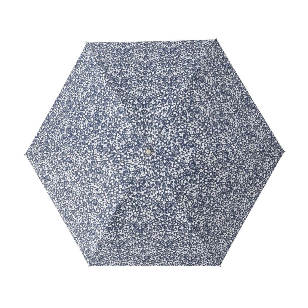 Moonbat Folding Rain or Premium Light Heat and UV Blue [Mackintosh Philosophy] Parasol, Shine, Blocking, Protection, Overlock, 22-431-12144-02,