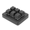USB Wired 6 Key Keyboard Customize NaMacro Programmable 6 Key Mechanical Keypad for PC Video Game