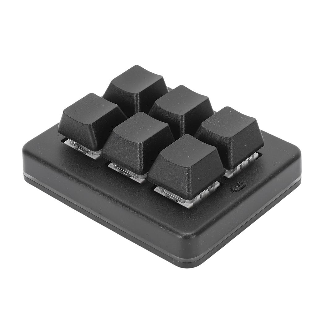 USB Wired 6 Key Keyboard Customize NaMacro Programmable 6 Key Mechanical Keypad for PC Video Game