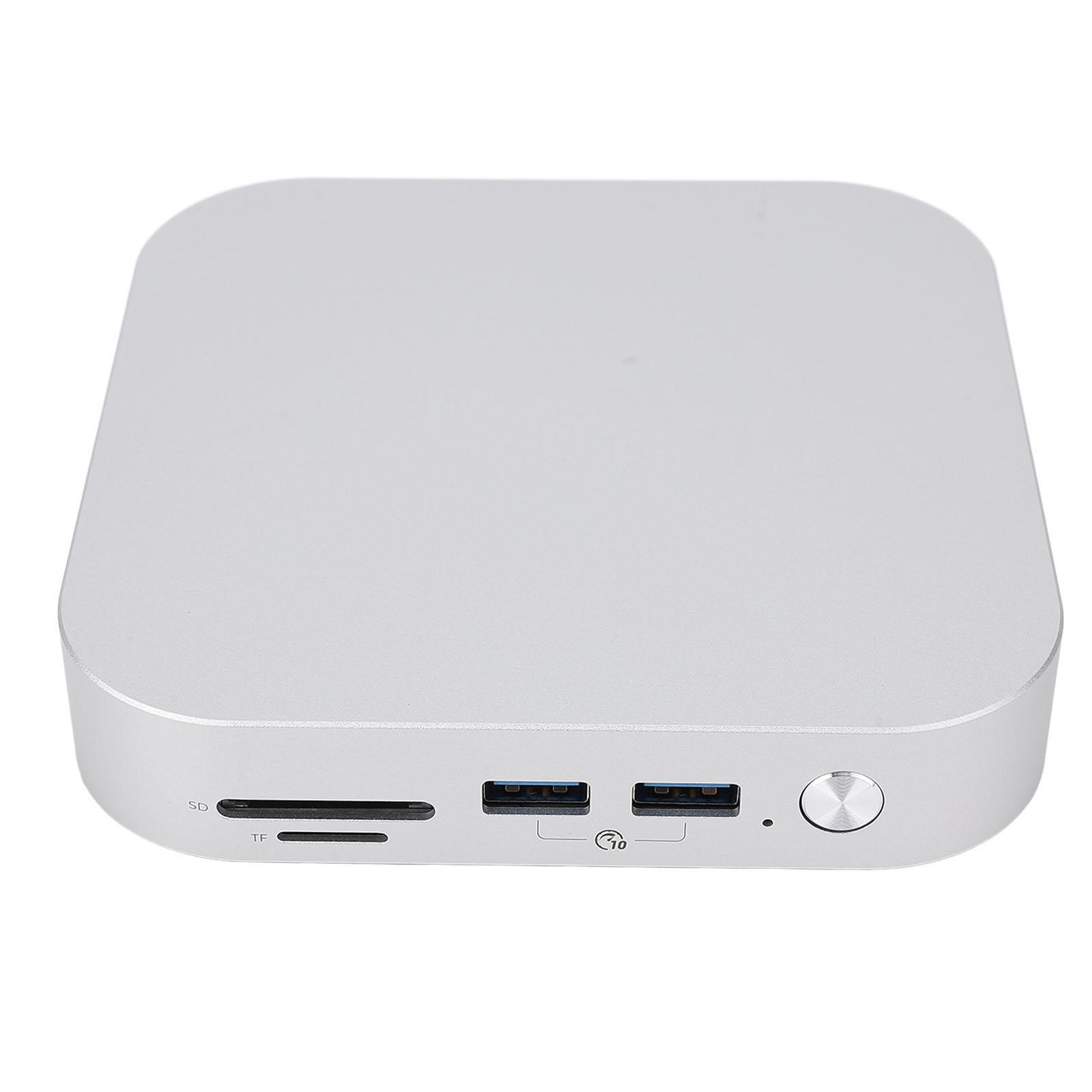 

for Mac Mini M4 Dock Aluminum Alloy Stand and Hub for M4 Pro 2024 with 10Gbps USB Ax3 M.2SSDx2 US Plug