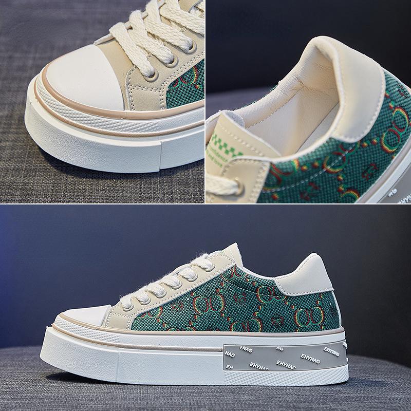 Chaussures en Toile pour Femmes 2022 Printemps Été Trendyol Chaussures de Marche Décontractées Designer Chaussures Vulcanisées Confortables
