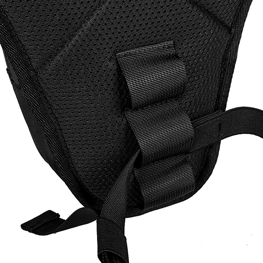 Thigh Bag Motorcycle Leg Bag Polyester Rainproof Large Capacity Multifunction for Riding Accessories Drop Leg Bag Black