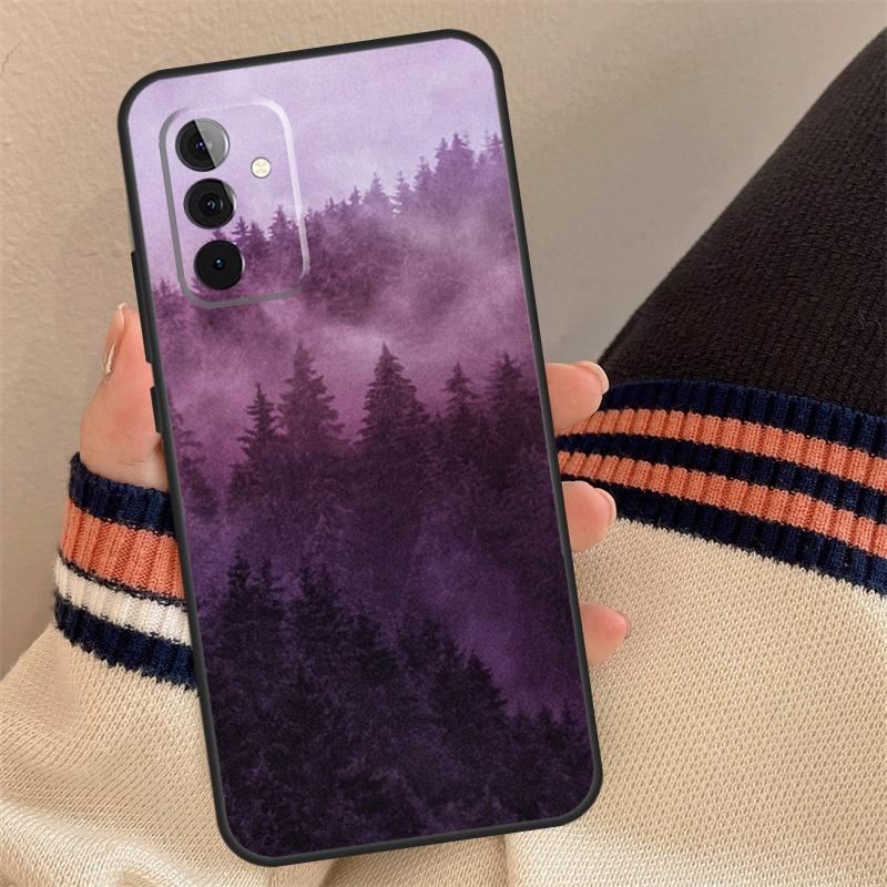Forest Trees Mountain Case For Samsung Galaxy A35 A55 A06 A16 A26 A36 A56 A53 A32 A52 A33 A13 A14 A34 A54 A17 A15