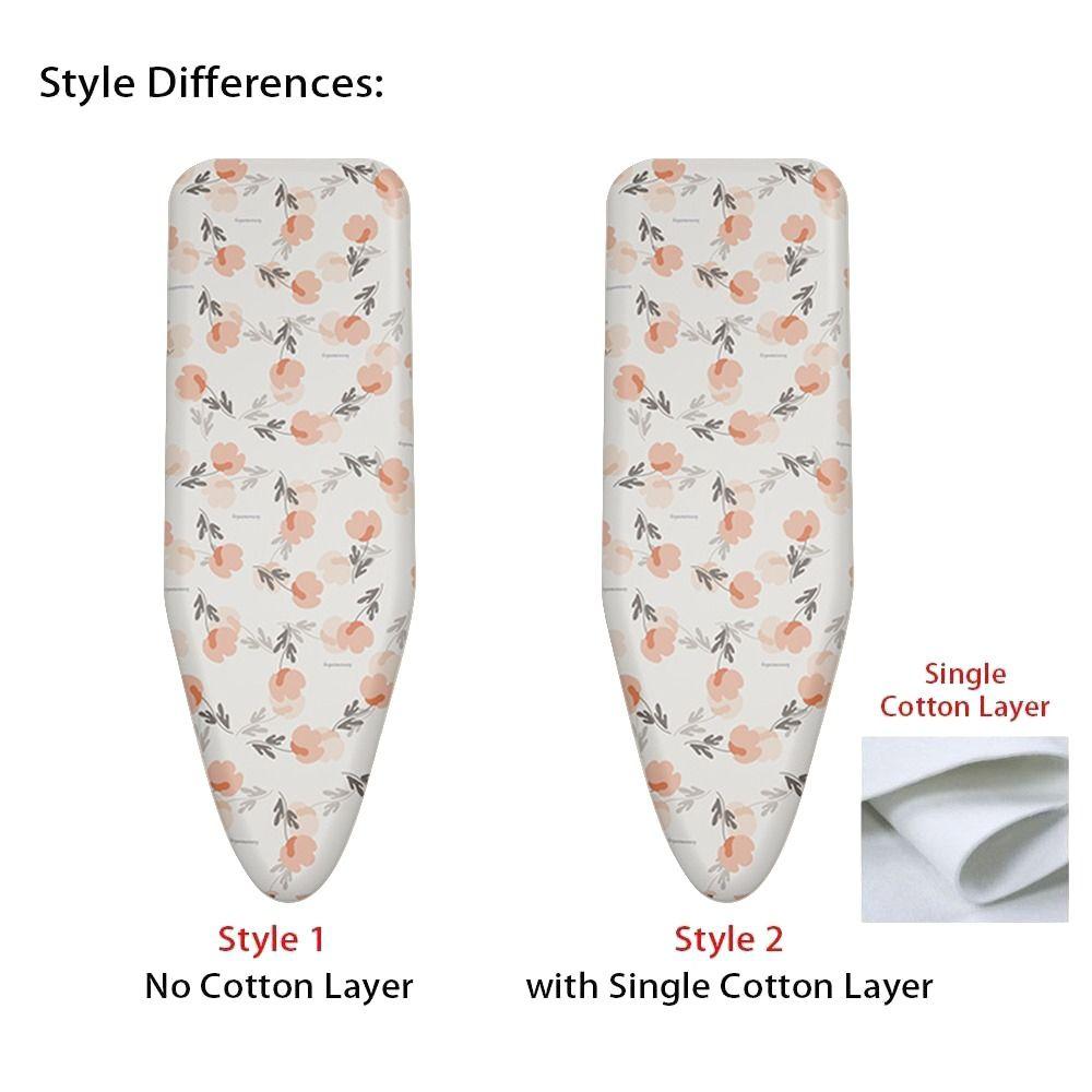 Funda universal para tabla de planchar, almohadilla gruesa estampada, acolchada, de alta calidad