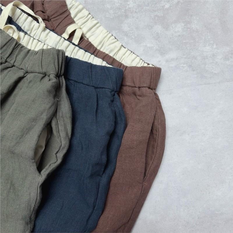 Johnature Japanese Pants Spring Summer Loose Cropped Casual Balloon Straight Thin Women Pants
