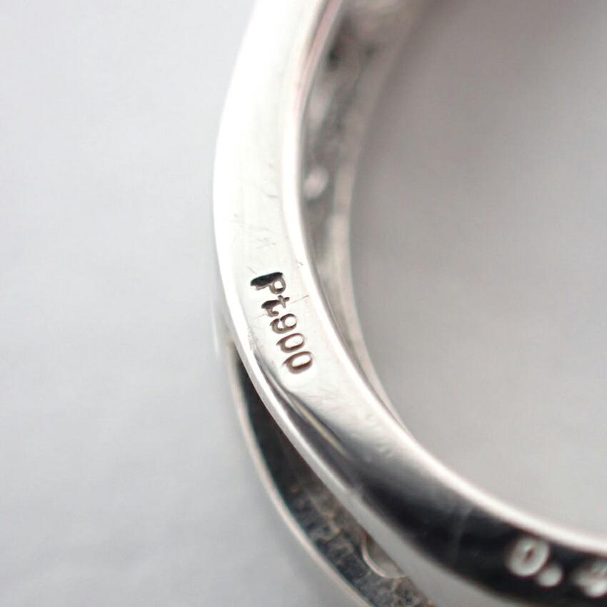 [Brukt] Pt900 Diamant Hestesko Anheng Topp / j59-6