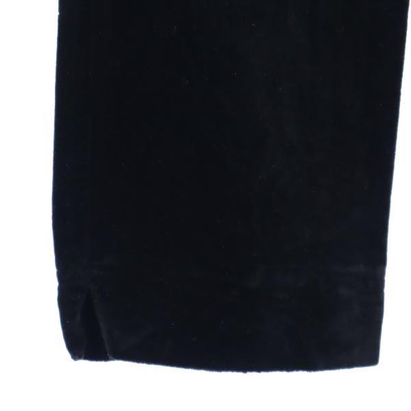VERSACE made in Italy Velor-like Pants 40 black Women Used