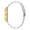 Guess Cosmo Diamonds Series Silver Dial Two-Tone Stainless Steel Strap Women's Quartz Watch - GW0033L4