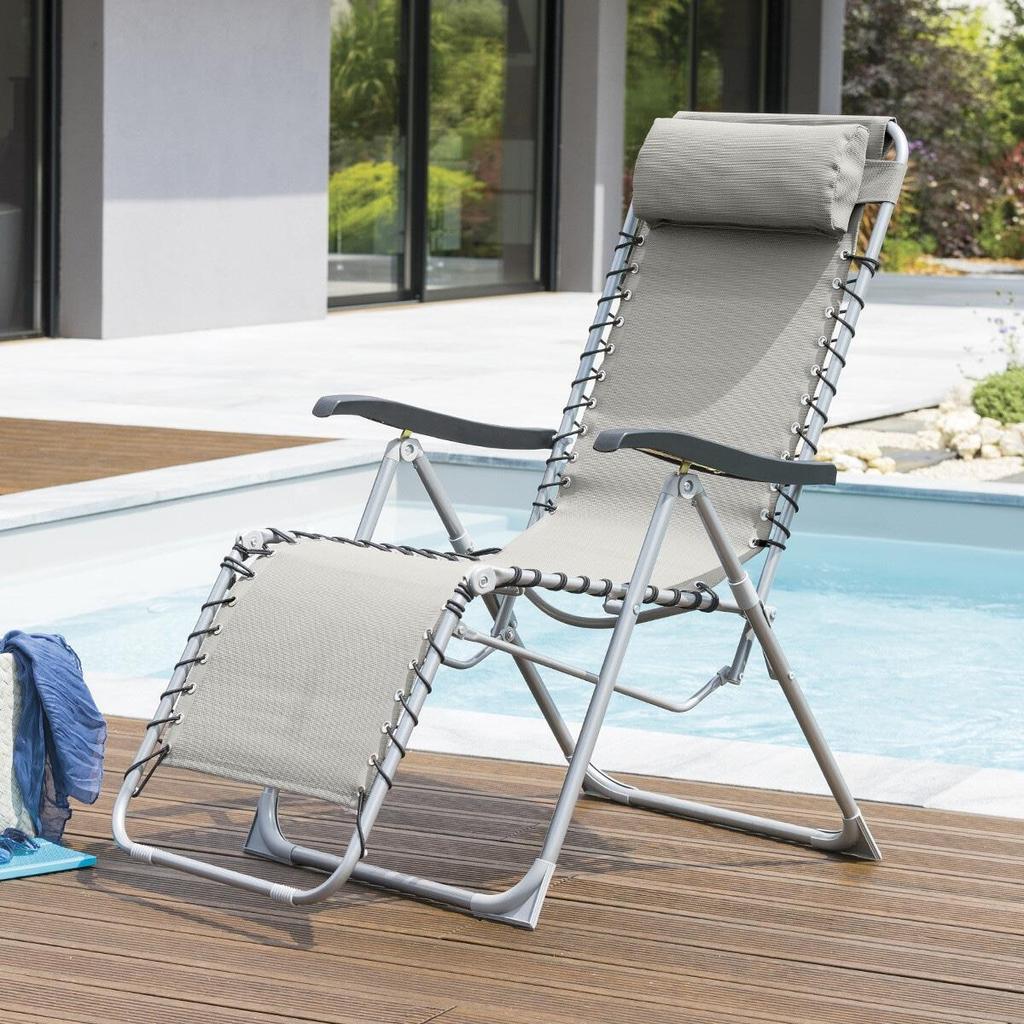 Relax gray garden FOLDABLE DESK CHAIR
