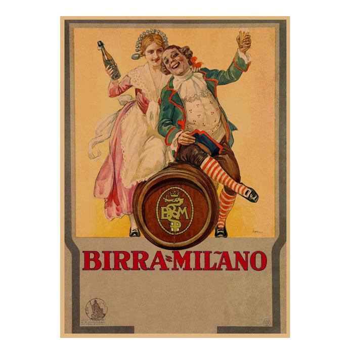 Decorazione Poster Vintage Bar da Cocktail Retrò & Nightclub