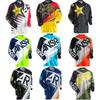 Schnelltrocknendes Langarm-Radtrikot Mountainbike Downhill Kinder Rollschuhhemd Unisex Sportoberteil