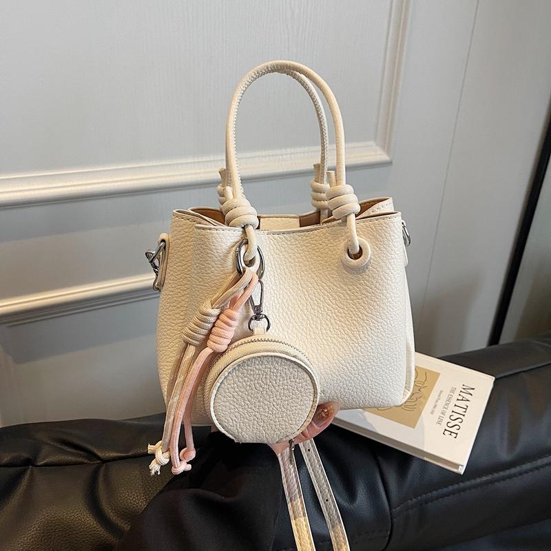 

Ручная сумка через плечо Женская новая модная сумка-мессенджер without pendant белый