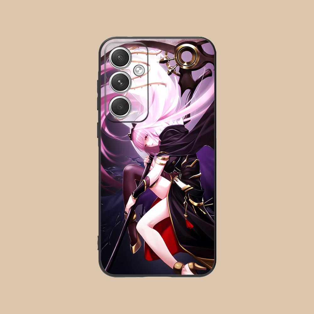 

Holo Mori Calliope Matte Mobile Phone Case for Samsung Galaxy S26 S25 S24 S23 S22 S21 S20 Note20 Plus FE Ultra Colorful Cover Galaxy Note20