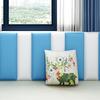 Wall Protector Anti-scratch Mute Self-adhesive Bedroom Headboard Bedside Cloth Cushion Tatami Decor for Kindergarten