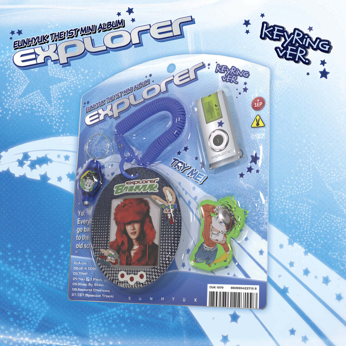 

EUNHYUK - 1st Mini Album: EXPLORER [Keyring Ver.]