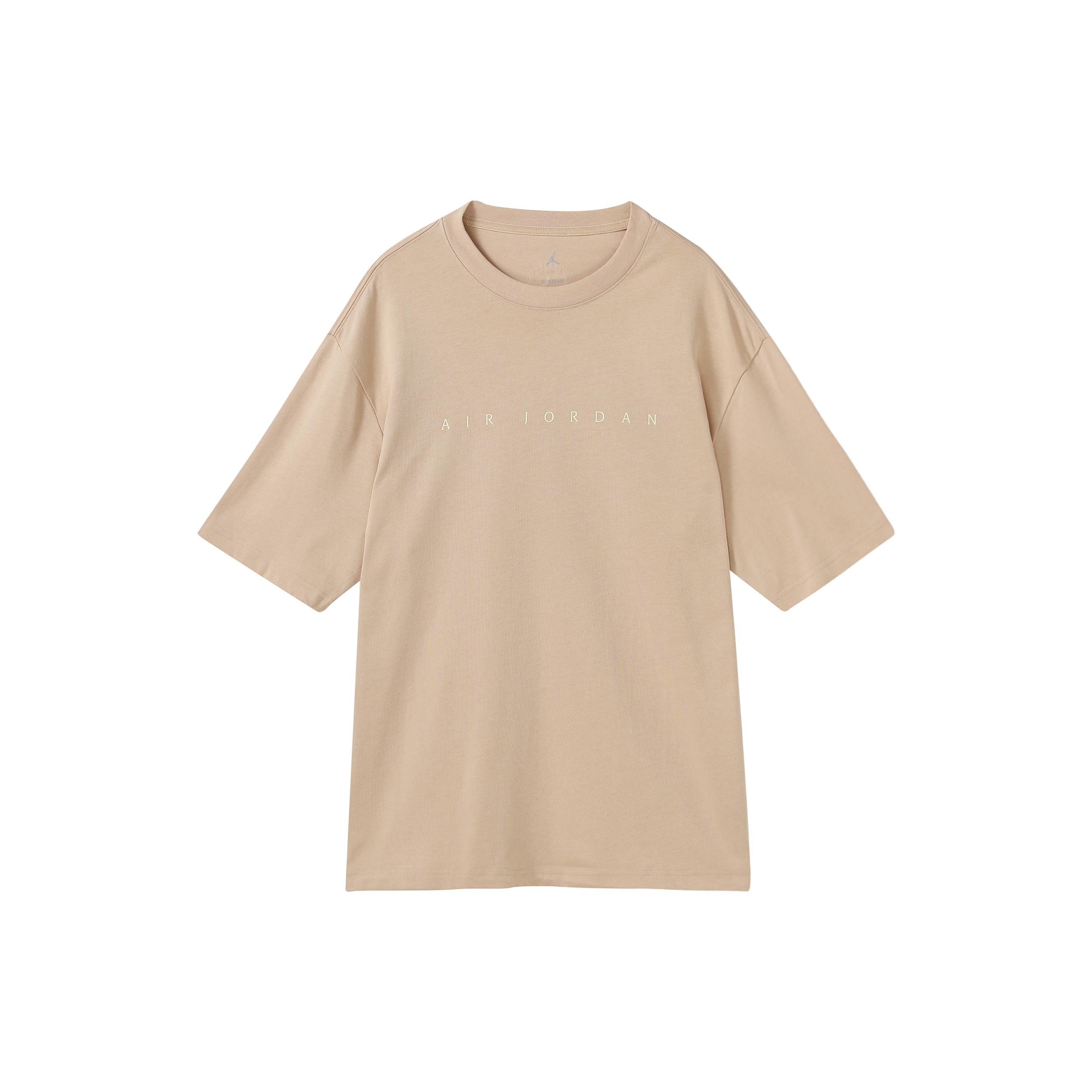 Jordan x Union T Shirt Asia Version Men s Ecru DV7344-296 S