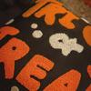 Sturdy Polyester Halloweens Throw Pillowcase With Closure Seasonal Embroidery Sofa Bedroom