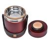 Vacuum Bento Lunch Box 304 Stainless Steel 3 Layer Portable Insulated Food Jar for Students Office Worker