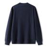 Men's Fleece Lined Round Neck Sweater
