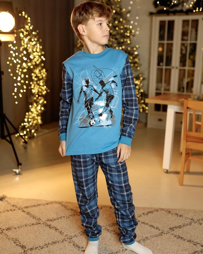 Pajama Set – Boys' Cozy Nightwear, Gentle & Breathable, Demi-season 6076-024-33-1-1 HC