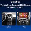 Android For Toyota Aygo Peugeot 108 Citroen C1 2016-2020 Car Radio Multimedia GPS Navigation Carplay Auto Player DSP DVD 2Din