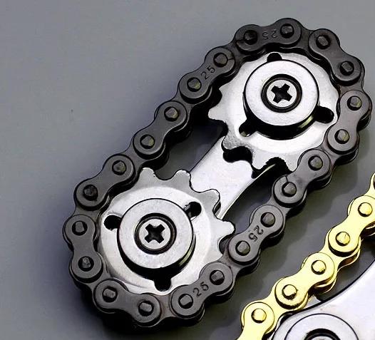 

Flywheel Fingertip Gyro Chains Metal Toys Anti Stress Fidget Spinner Popite Antistress Spinner Simpl Dimmer Bicycle Sprockets