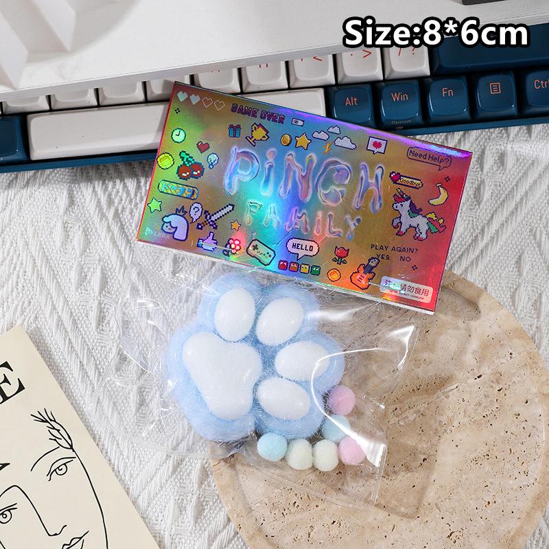 Cartoon Egg Tart Squeeze Decompression Toy Creative Kawaii Simulated Food Toys Cute Slow Rebound Stress Toys Children Gifts
