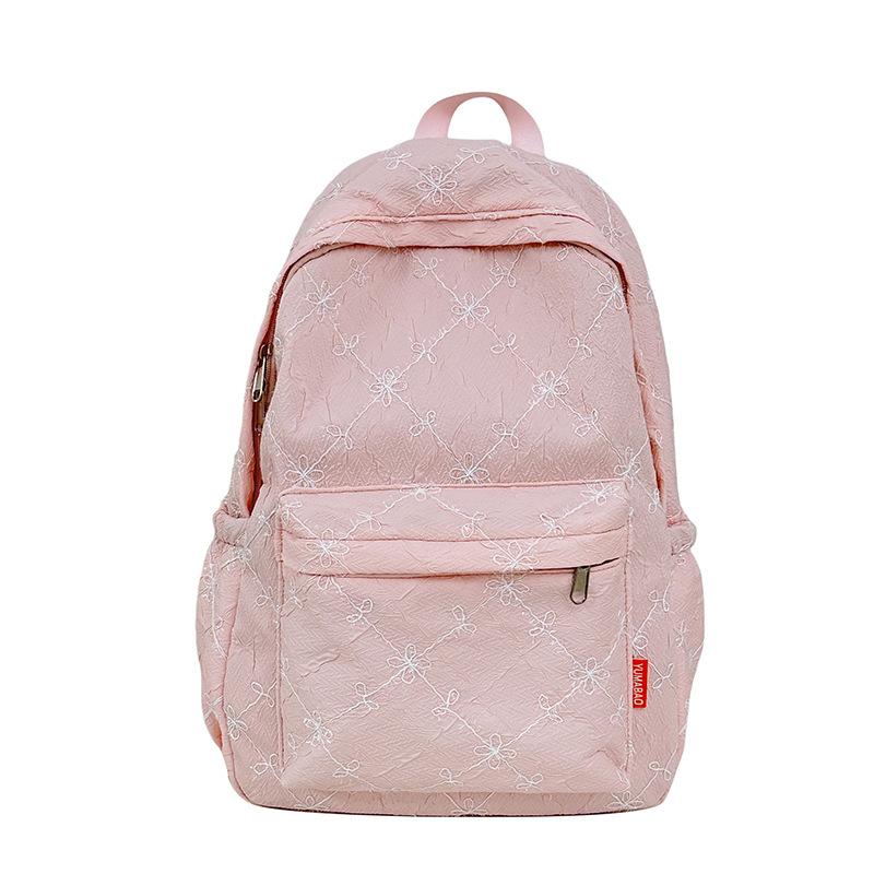 Cartable1011 Nouveau Sac à Dos Mignon Style Coréen INS pour Élèves du Primaire et du Collège, Sac à Dos Style Fille Douce Japonaise, Petit Sac à Dos pour Fille de Campus