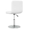 Vidaxl Dining Chairs, 2 Pcs, White, Upholstered In Faux Leather