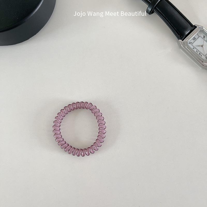 Translucent Crystal Phone Lanyards, Hair Lanyards, High School Girls' Elastic Hair Ties, Rubber Bands, Headbands, and Elegant Hair Bands