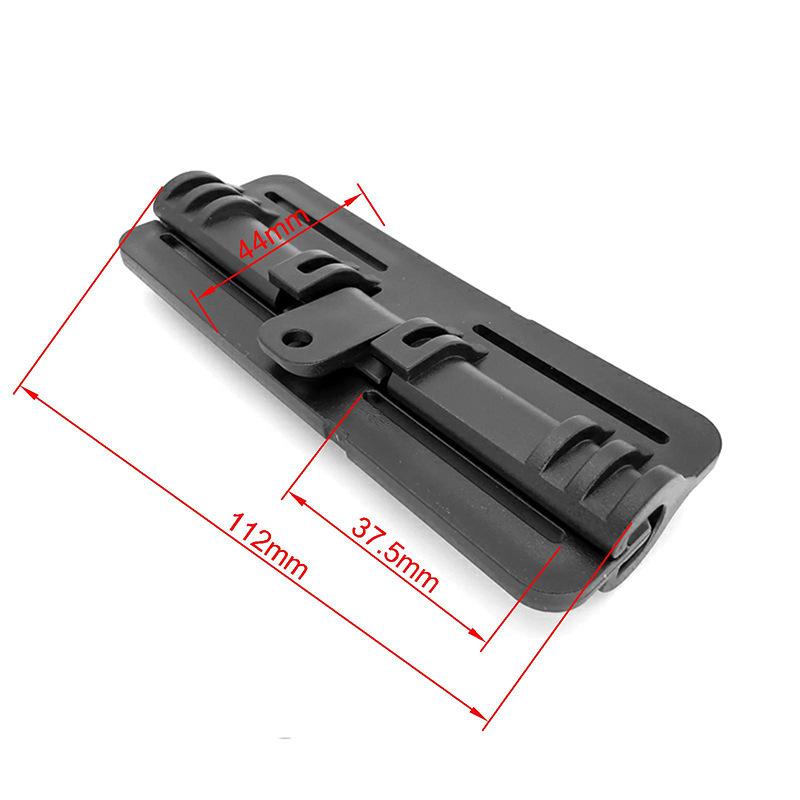 Tactical Vest Quick Release Buckle Slider Plastic Buckle Insert Strip Modular Strip Hinge for Tactical Vest Replacement